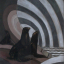 Gaston SUISSE (1896-1988) - Otaries sur la banquise. 1930.